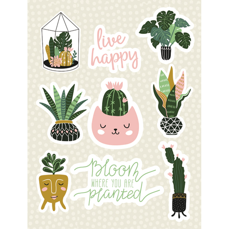 Succulents Sticker Sheet