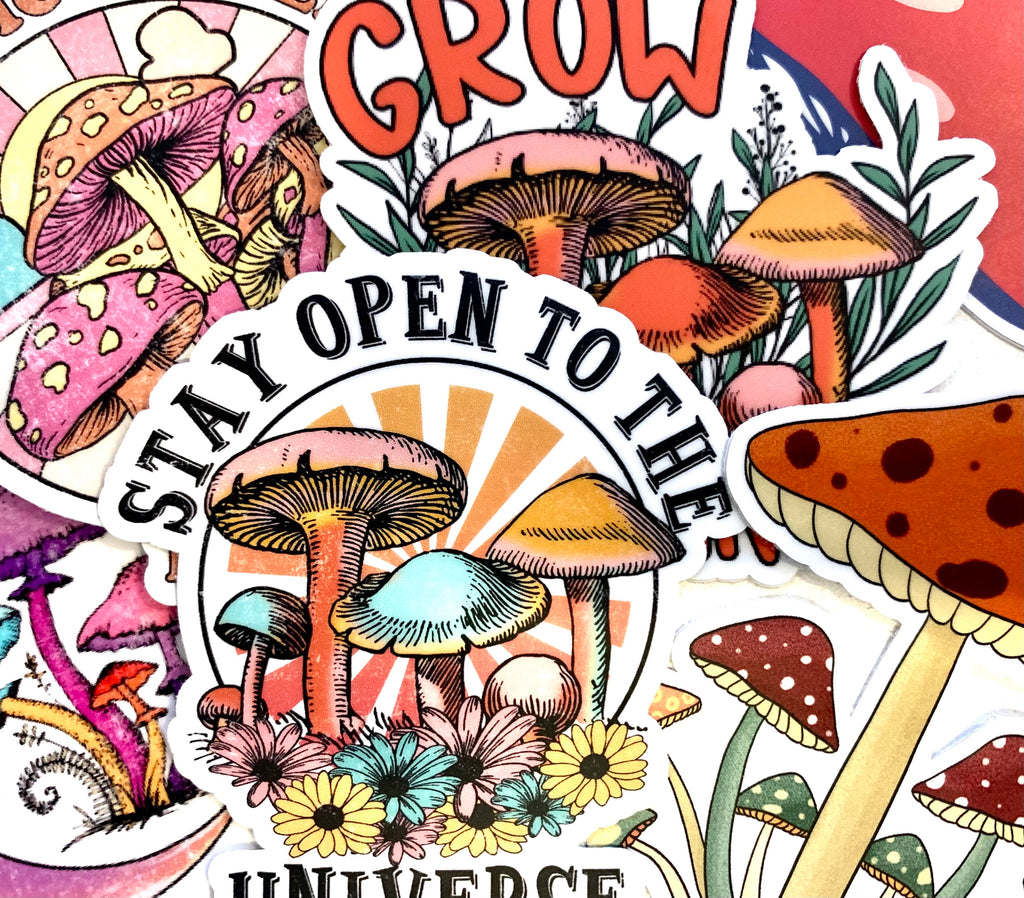 Mushroom Grab Bag $15 Of Stickers for $12.50