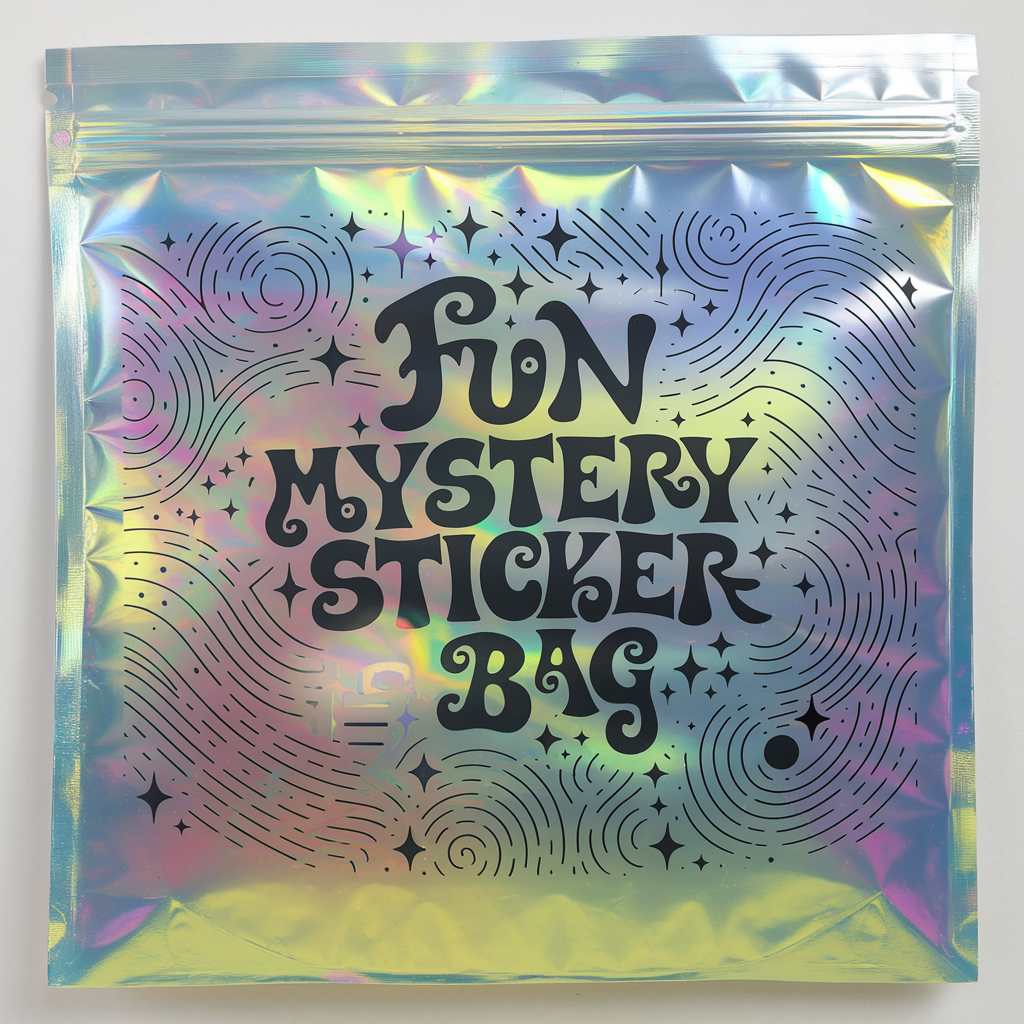 ✨ Holographic Mystery Sticker Pack ✨