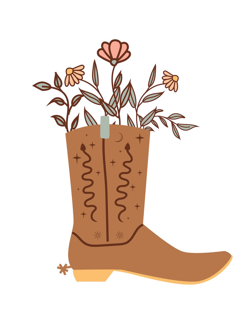 Boot Flower