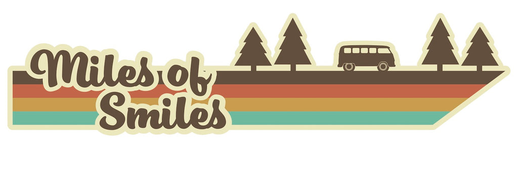 Miles of Smiles Bumper Sticker
