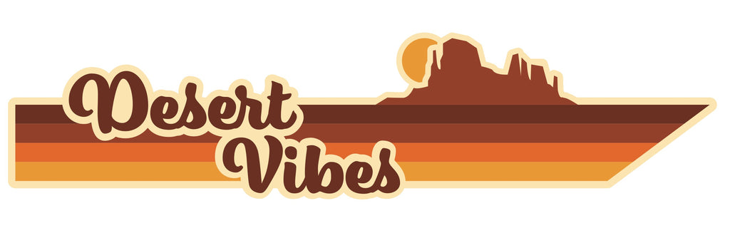 Desert Vibes Bumper Sticker