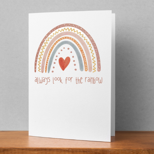 Always Look For The Rainbow Card