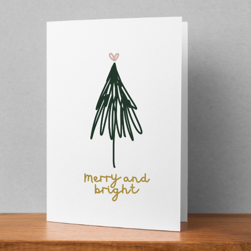 Merry And Bright Card