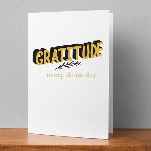 Gratitude Card