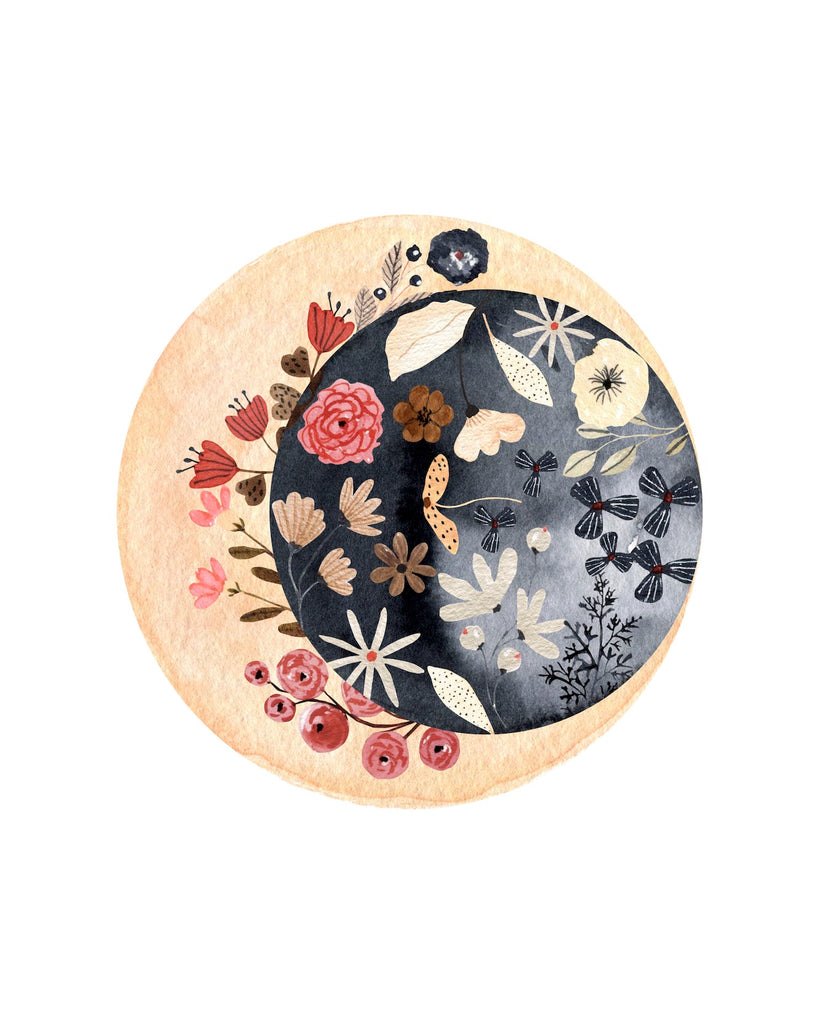 Floral Moon