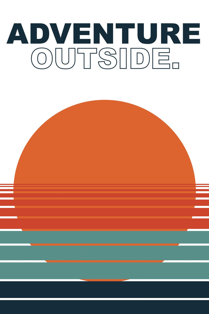 Adventure Outside Postcard