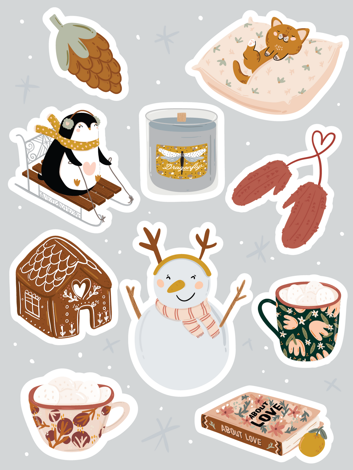 Winter Sticker Sheet | Stickerlishious